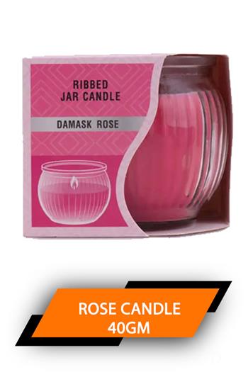 Iris Fragrances Damask Rose Candle 40gm